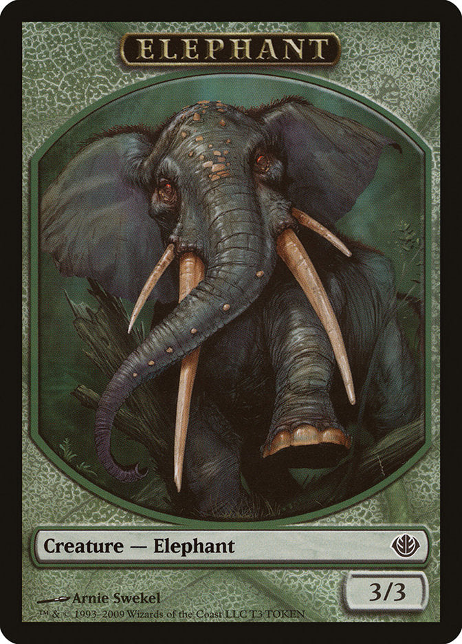 Elephant Token [Duel Decks: Garruk vs. Liliana Tokens] | GrognardGamesBatavia
