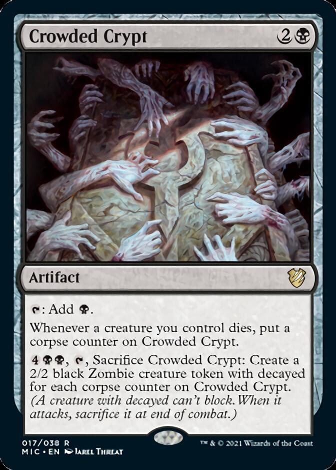 Crowded Crypt [Innistrad: Midnight Hunt Commander] | GrognardGamesBatavia