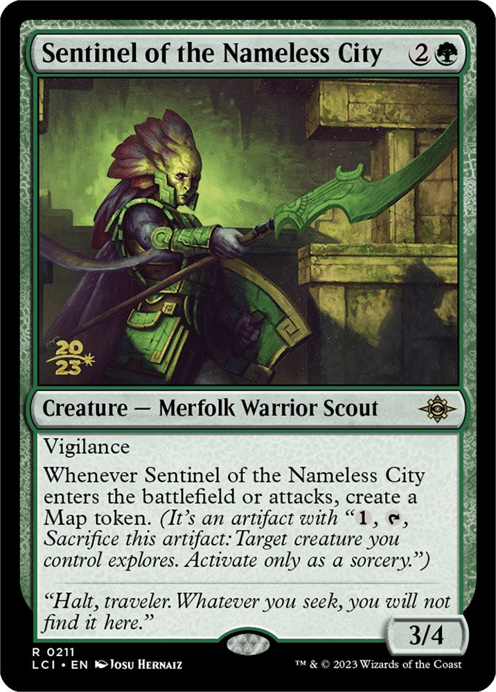 Sentinel of the Nameless City [The Lost Caverns of Ixalan Prerelease Cards] | GrognardGamesBatavia