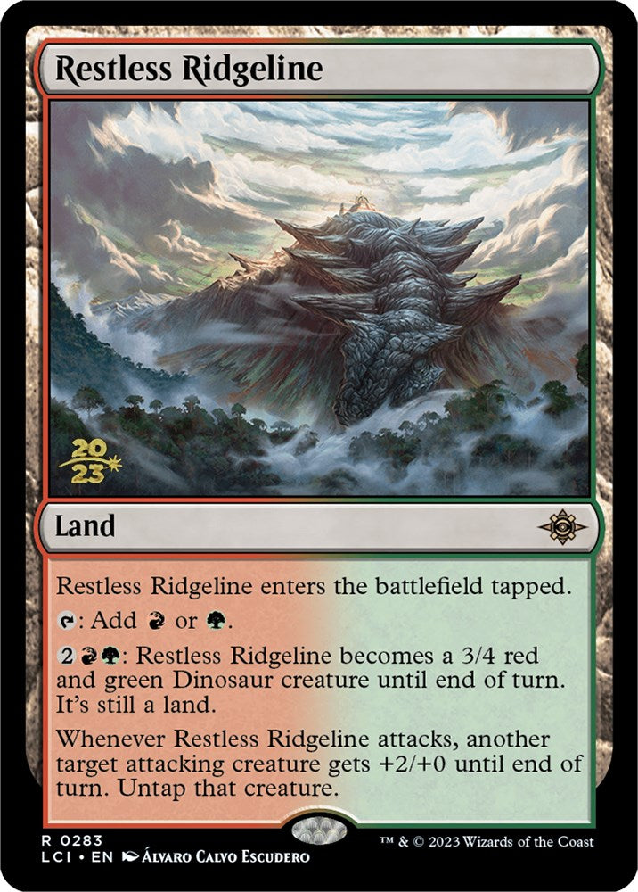 Restless Ridgeline [The Lost Caverns of Ixalan Prerelease Cards] | GrognardGamesBatavia