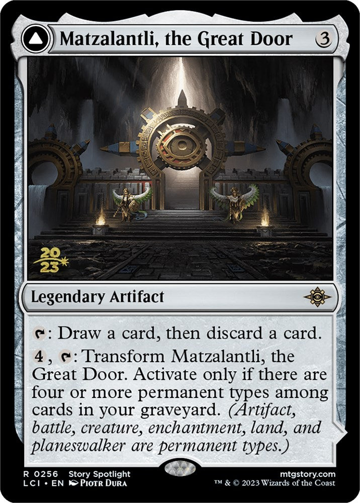 Matzalantli, the Great Door // The Core [The Lost Caverns of Ixalan Prerelease Cards] | GrognardGamesBatavia