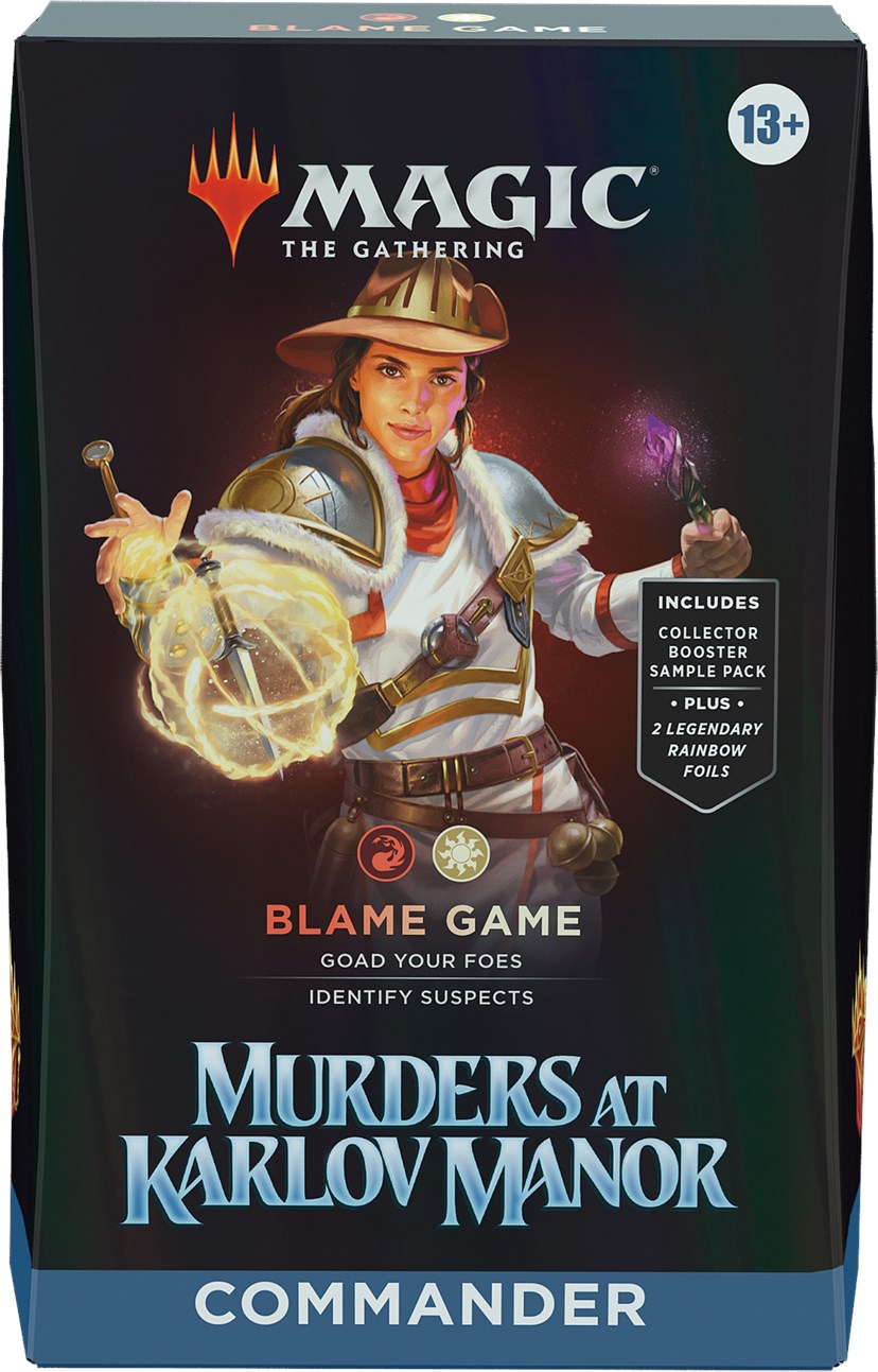 Murders at Karlov Manor - Commander Deck (Blame Game) | GrognardGamesBatavia