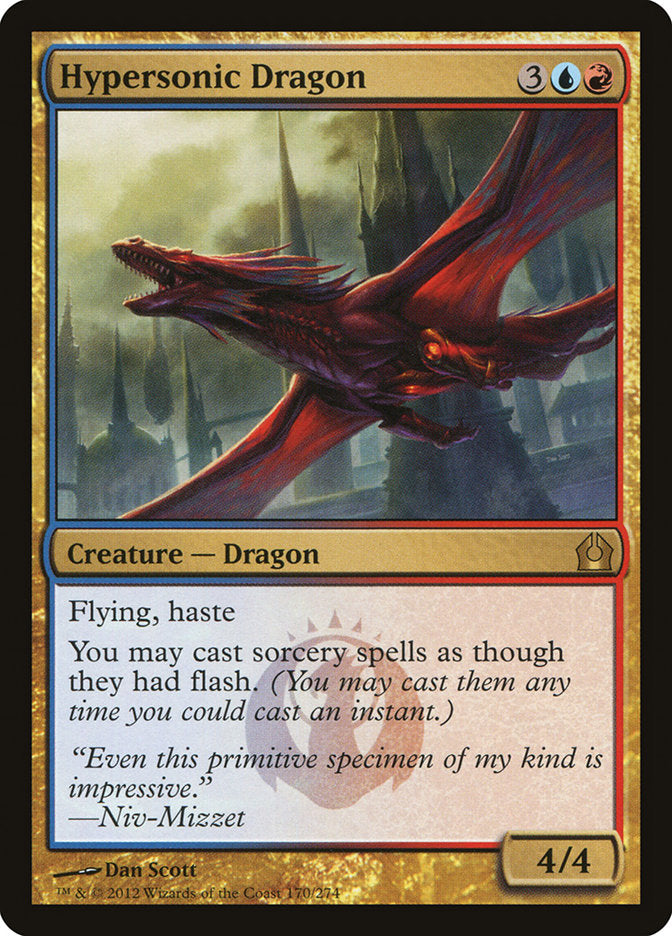 Hypersonic Dragon [Return to Ravnica] | GrognardGamesBatavia