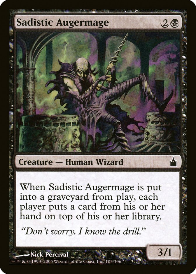 Sadistic Augermage [Ravnica: City of Guilds] | GrognardGamesBatavia