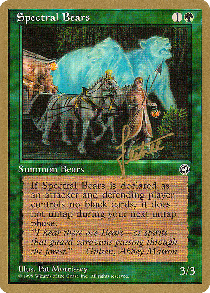 Spectral Bears (Bertrand Lestree) [Pro Tour Collector Set] | GrognardGamesBatavia