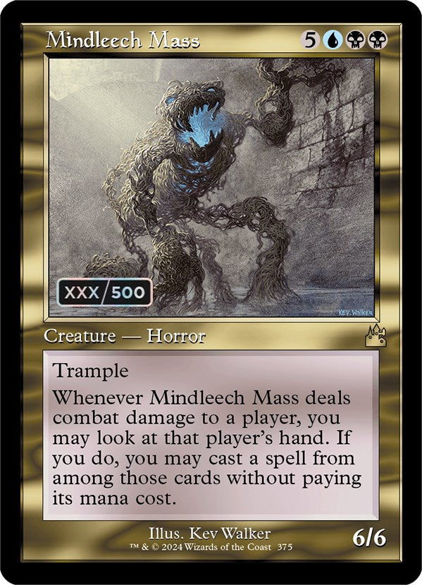 Mindleech Mass (Retro) (Serialized) [Ravnica Remastered] | GrognardGamesBatavia