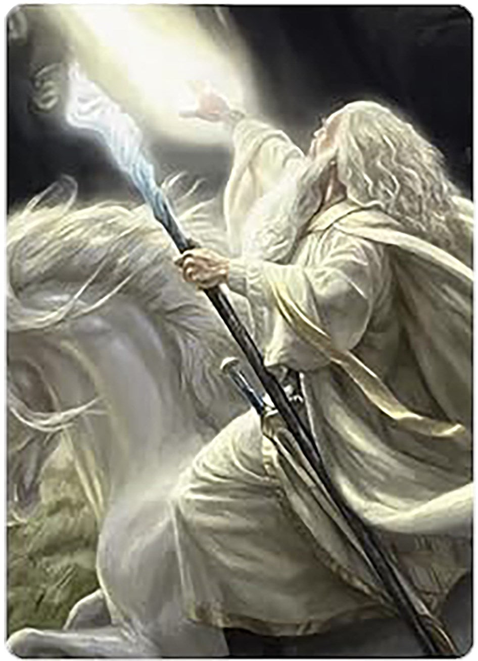 Gandalf of the Secret Fire Art Card [The Lord of the Rings: Tales of Middle-earth Art Series] | GrognardGamesBatavia