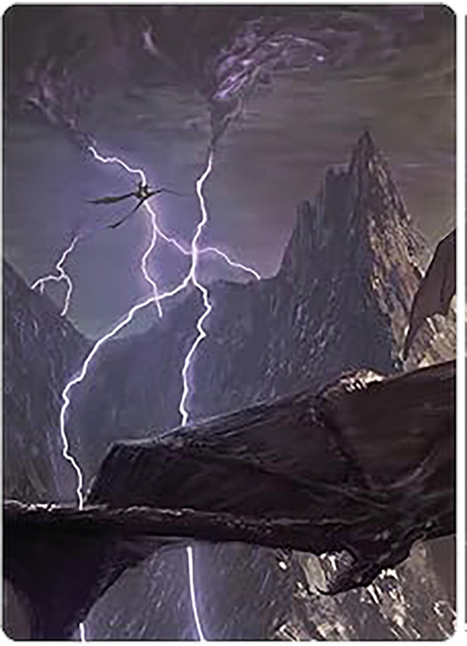 Call Forth the Tempest Art Card [The Lord of the Rings: Tales of Middle-earth Art Series] | GrognardGamesBatavia