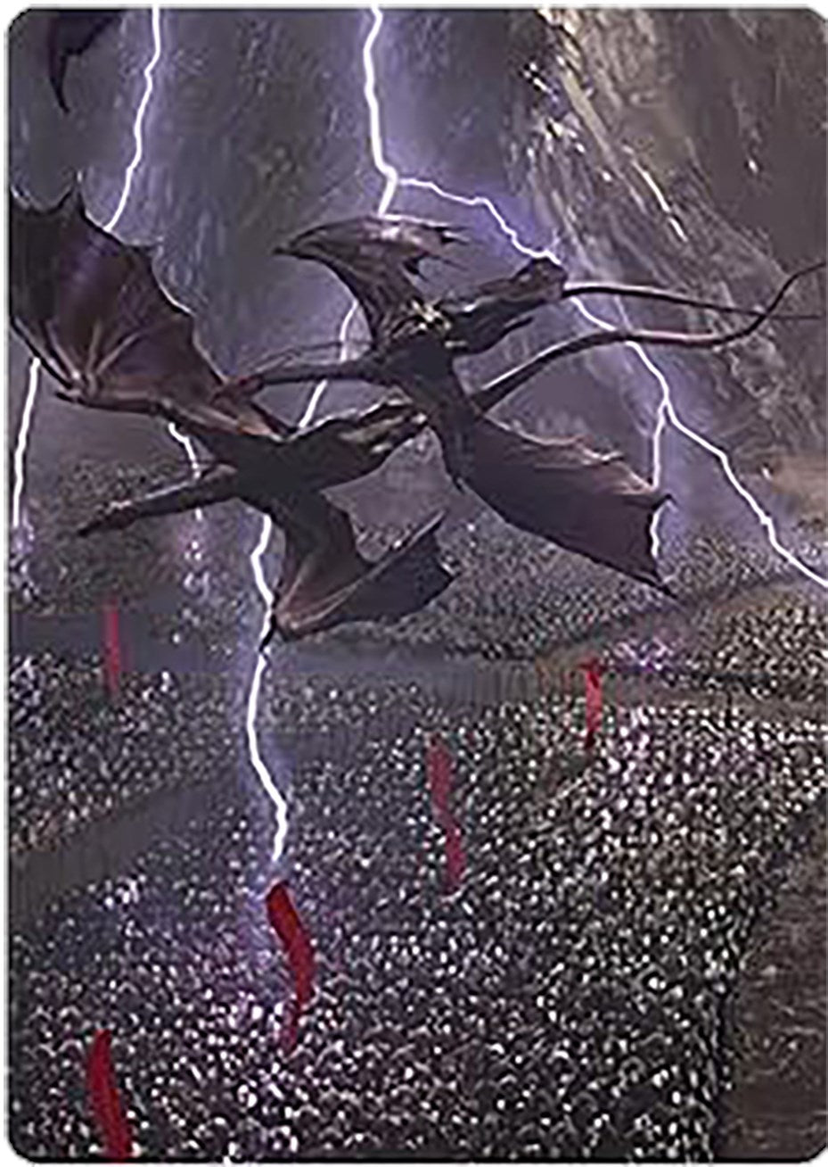 Mordor on the March Art Card [The Lord of the Rings: Tales of Middle-earth Art Series] | GrognardGamesBatavia