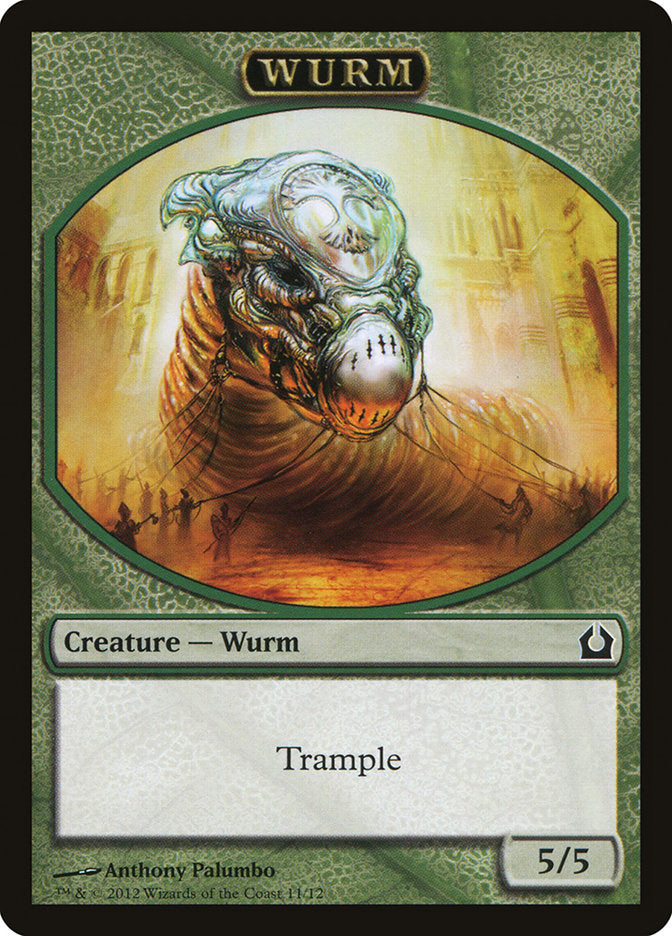 Wurm Token [Return to Ravnica Tokens] | GrognardGamesBatavia