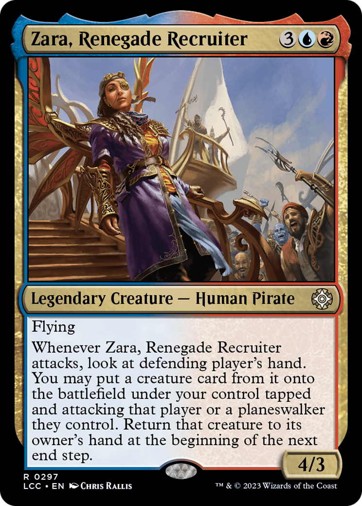 Zara, Renegade Recruiter [The Lost Caverns of Ixalan Commander] | GrognardGamesBatavia