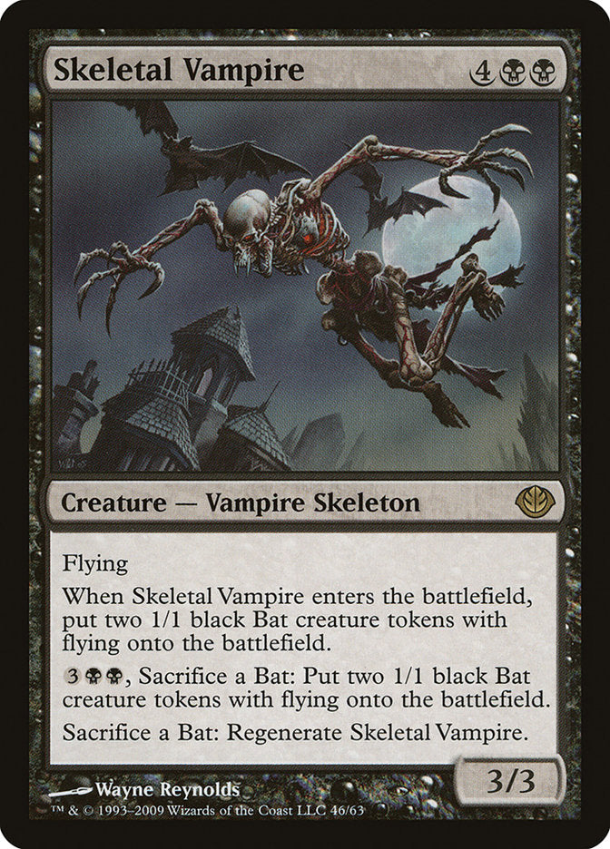 Skeletal Vampire [Duel Decks: Garruk vs. Liliana] | GrognardGamesBatavia