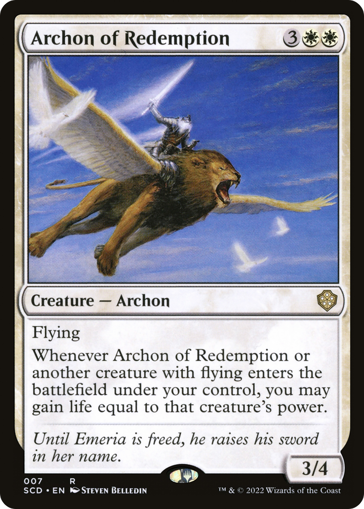 Archon of Redemption [Starter Commander Decks] | GrognardGamesBatavia
