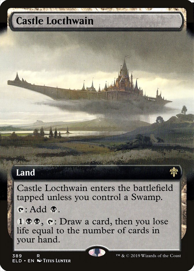 Castle Locthwain (Extended Art) [Throne of Eldraine] | GrognardGamesBatavia