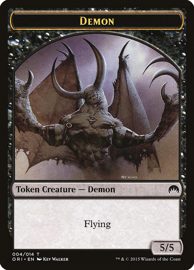 Demon Token [Magic Origins Tokens] | GrognardGamesBatavia