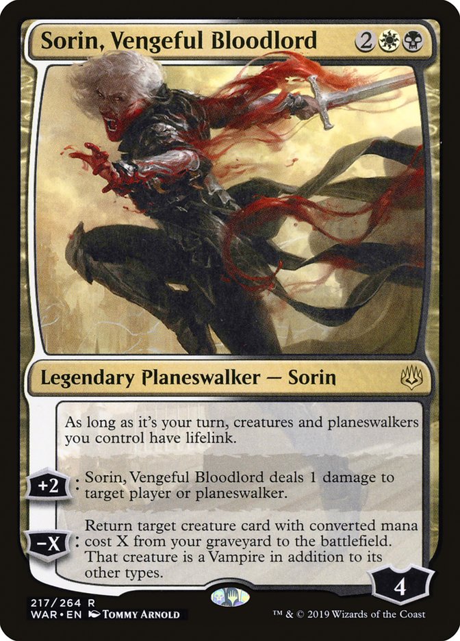 Sorin, Vengeful Bloodlord [War of the Spark] | GrognardGamesBatavia