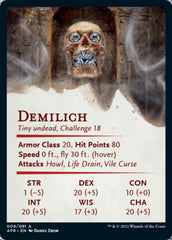 Demilich Art Card [Dungeons & Dragons: Adventures in the Forgotten Realms Art Series] | GrognardGamesBatavia