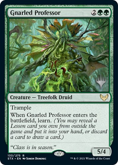 Gnarled Professor (Promo Pack) [Strixhaven: School of Mages Promos] | GrognardGamesBatavia