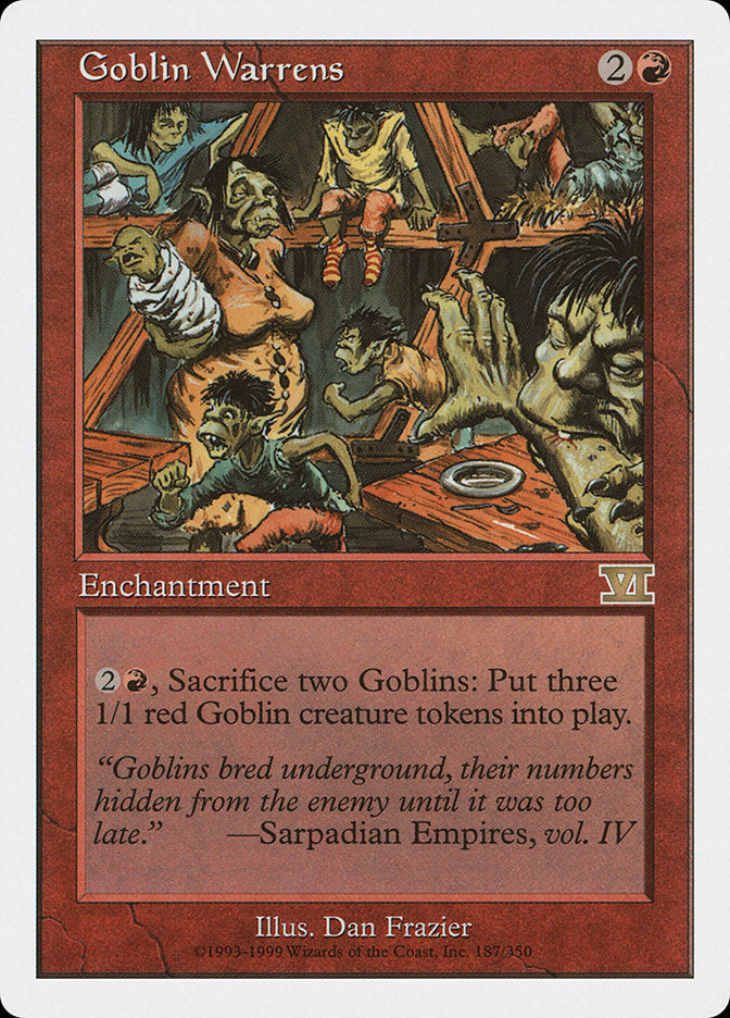 Goblin Warrens [Classic Sixth Edition] | GrognardGamesBatavia