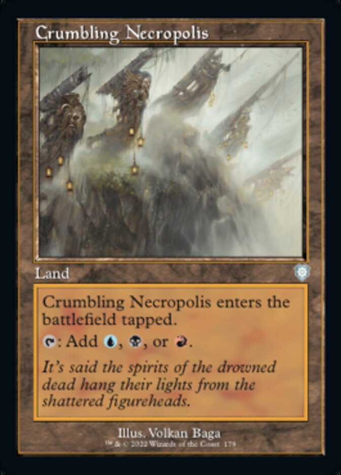 Crumbling Necropolis (Retro) [The Brothers' War Commander] | GrognardGamesBatavia