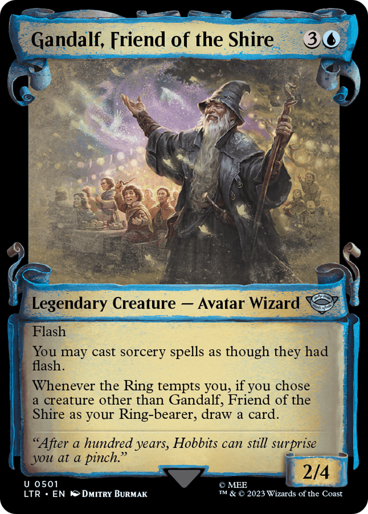 Gandalf, Friend of the Shire [The Lord of the Rings: Tales of Middle-Earth Showcase Scrolls] | GrognardGamesBatavia