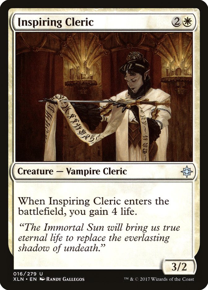 Inspiring Cleric [Ixalan] | GrognardGamesBatavia