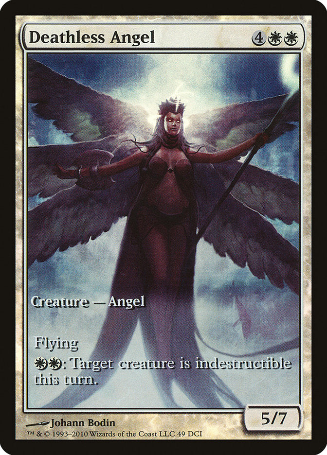 Deathless Angel (Game Day) (Extended Art) [Rise of the Eldrazi Promos] | GrognardGamesBatavia