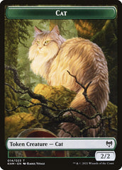 Treasure // Cat Double-Sided Token [Kaldheim Tokens] | GrognardGamesBatavia