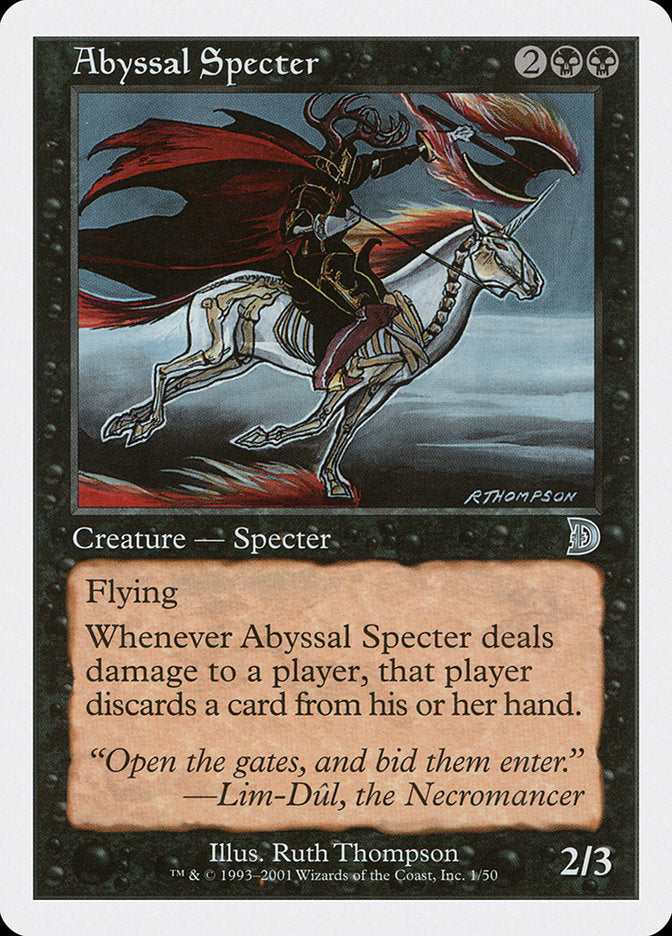Abyssal Specter [Deckmasters] | GrognardGamesBatavia