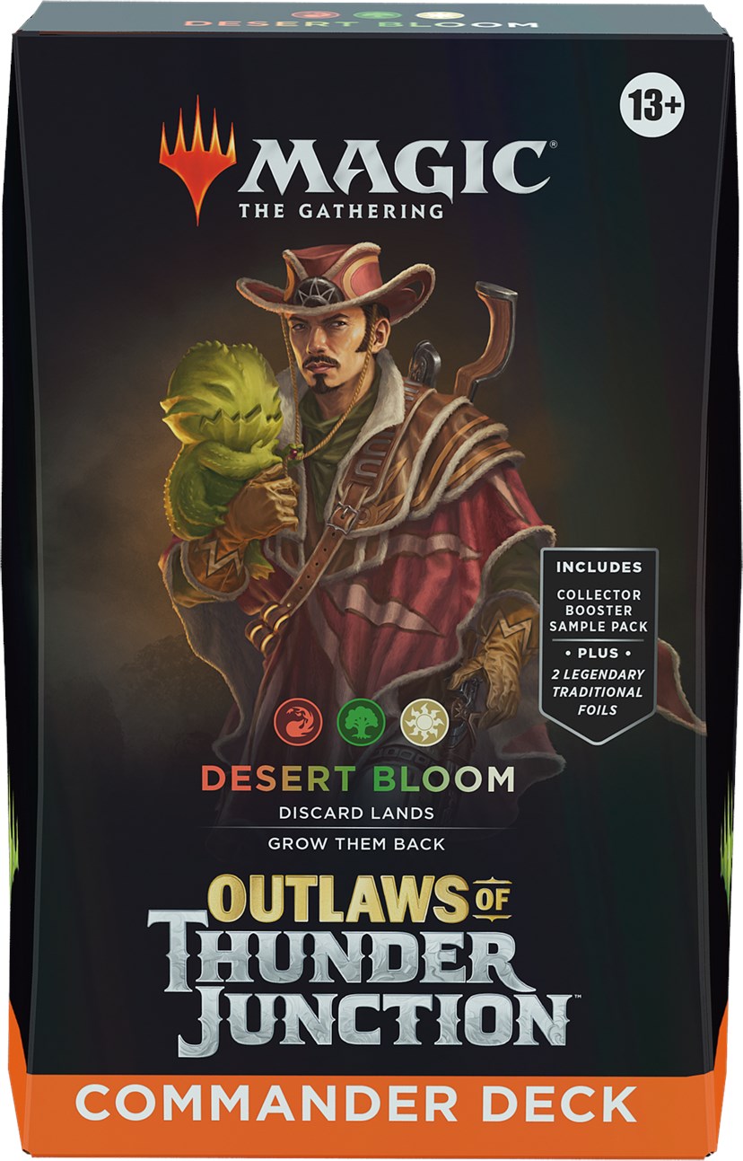Outlaws of Thunder Junction - Commander Deck (Desert Bloom) | GrognardGamesBatavia