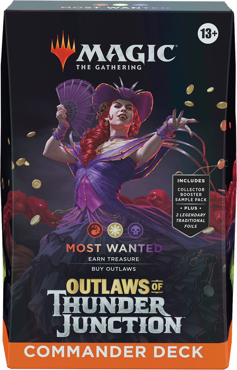Outlaws of Thunder Junction - Commander Deck (Most Wanted) | GrognardGamesBatavia