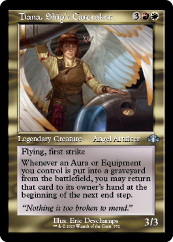 Tiana, Ship's Caretaker (Retro) [Dominaria Remastered] | GrognardGamesBatavia