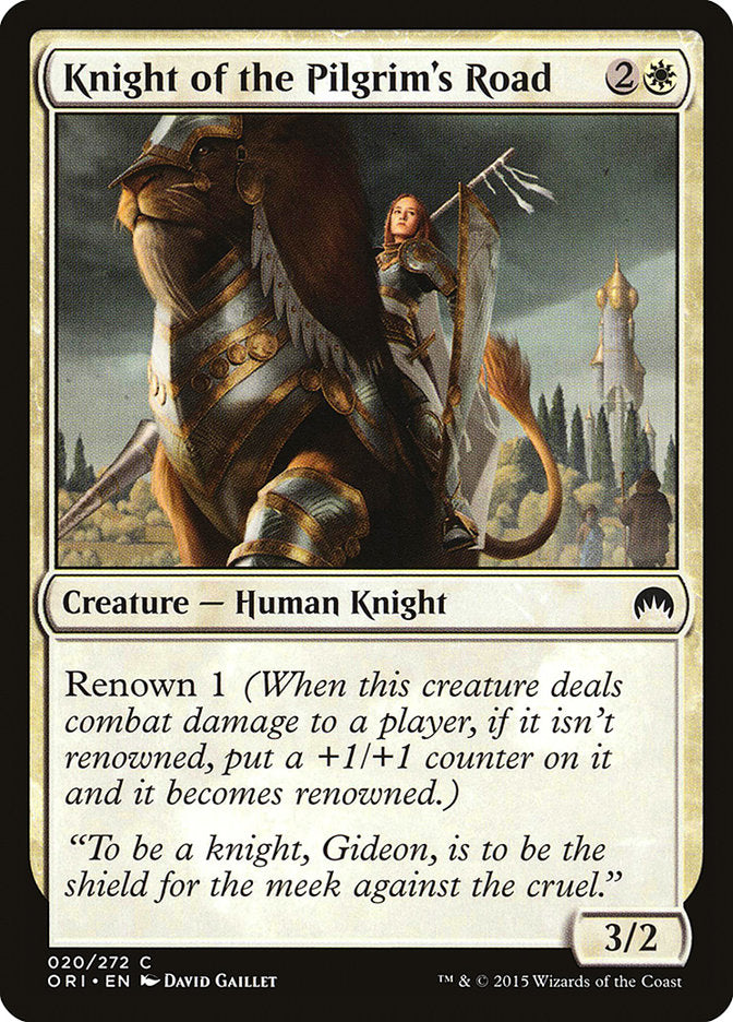 Knight of the Pilgrim's Road [Magic Origins] | GrognardGamesBatavia