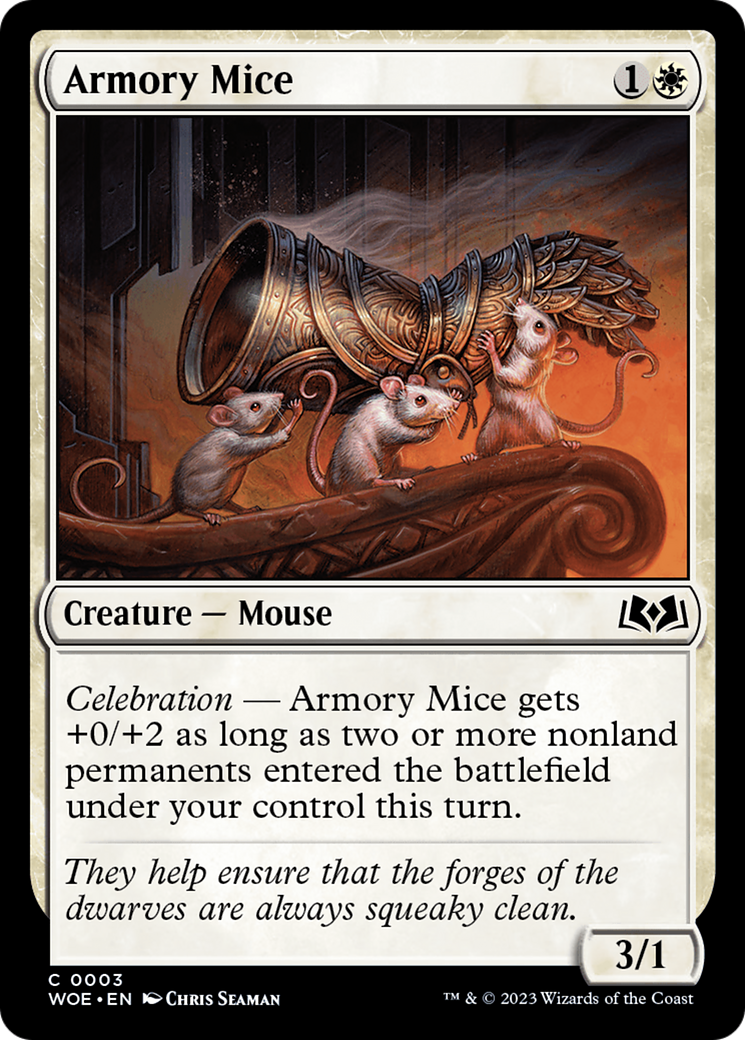 Armory Mice [Wilds of Eldraine] | GrognardGamesBatavia