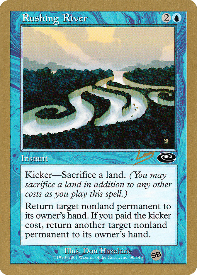 Rushing River (Raphael Levy) (SB) [World Championship Decks 2002] | GrognardGamesBatavia