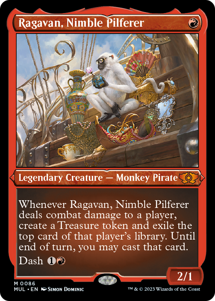 Ragavan, Nimble Pilferer (Foil Etched) [Multiverse Legends] | GrognardGamesBatavia