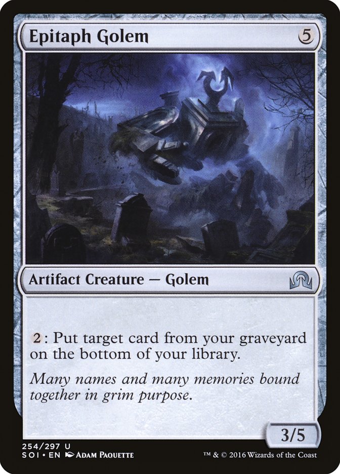 Epitaph Golem [Shadows over Innistrad] | GrognardGamesBatavia