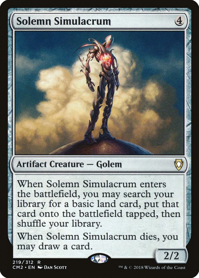 Solemn Simulacrum (219/312) [Commander Anthology Volume II] | GrognardGamesBatavia