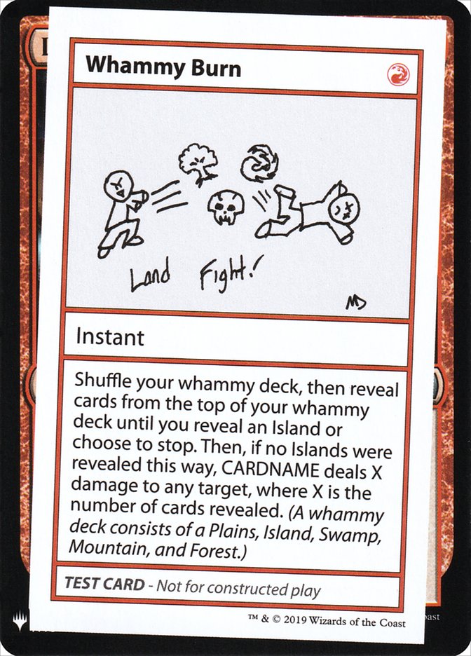 Whammy Burn [Mystery Booster Playtest Cards] | GrognardGamesBatavia