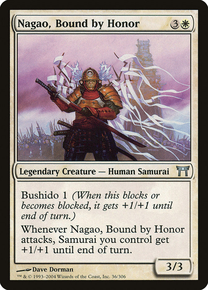 Nagao, Bound by Honor [Champions of Kamigawa] | GrognardGamesBatavia