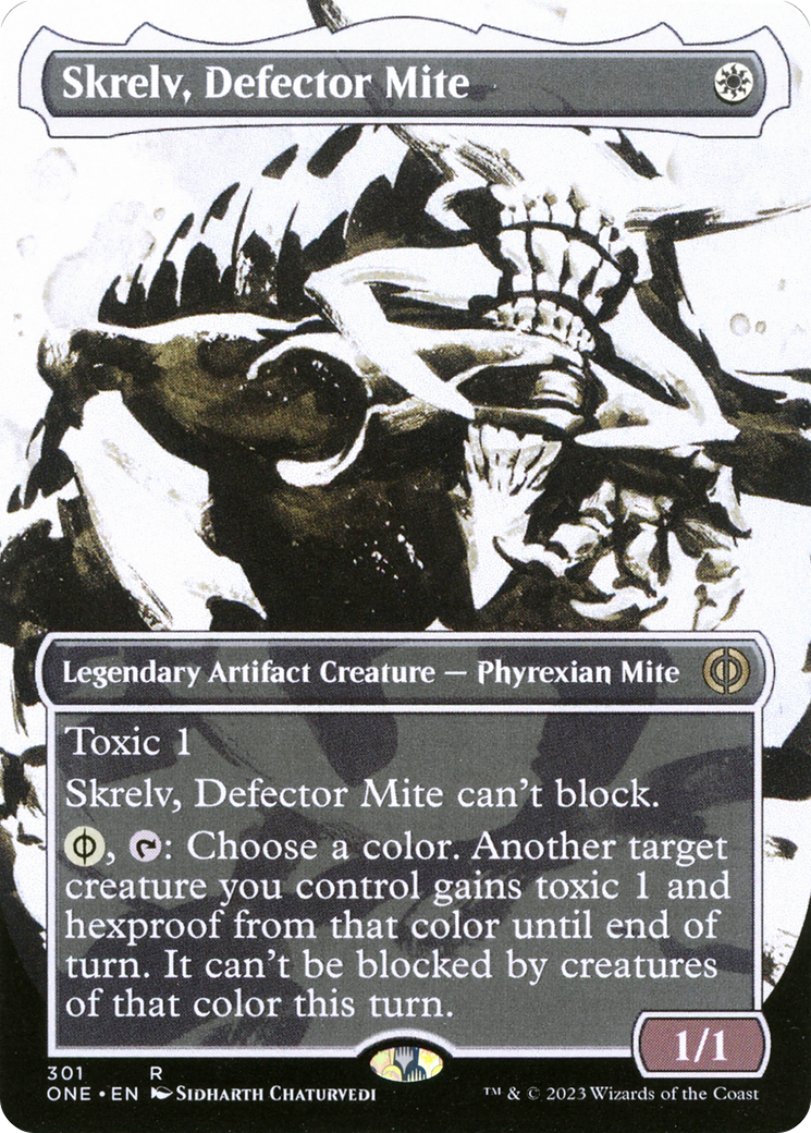 Skrelv, Defector Mite (Borderless Ichor) [Phyrexia: All Will Be One] | GrognardGamesBatavia