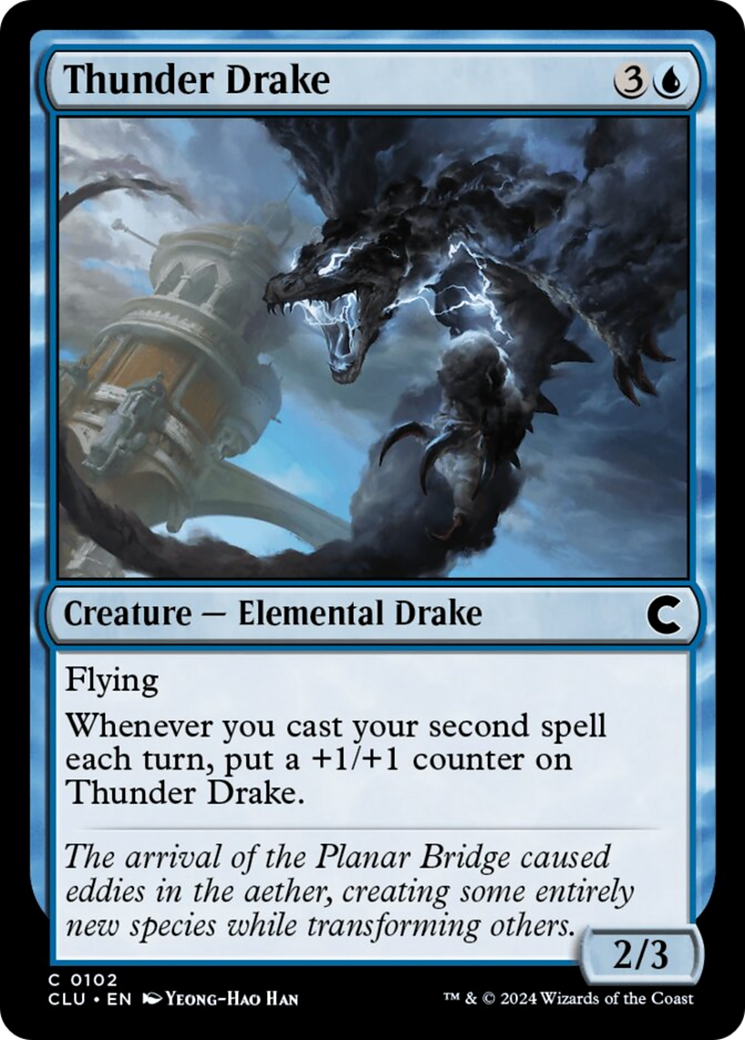 Thunder Drake [Ravnica: Clue Edition] | GrognardGamesBatavia