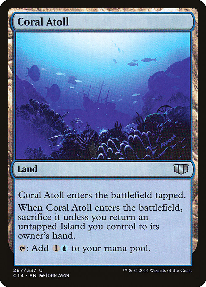 Coral Atoll [Commander 2014] | GrognardGamesBatavia