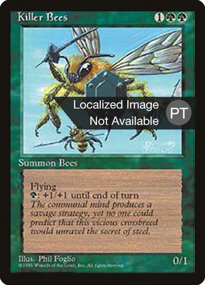 Killer Bees [Fourth Edition (Foreign Black Border)] | GrognardGamesBatavia