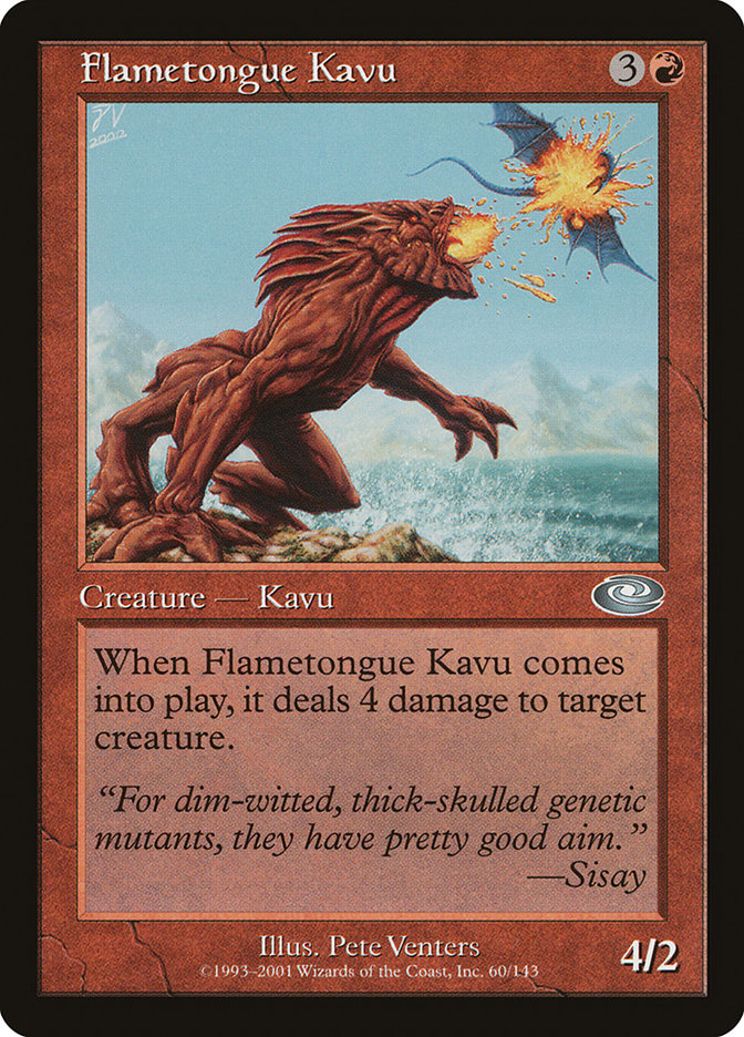 Flametongue Kavu [Planeshift] | GrognardGamesBatavia