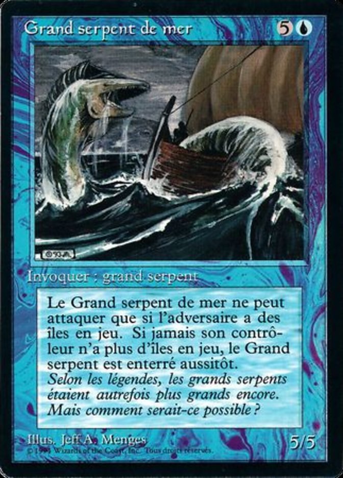 Sea Serpent [Foreign Black Border] | GrognardGamesBatavia