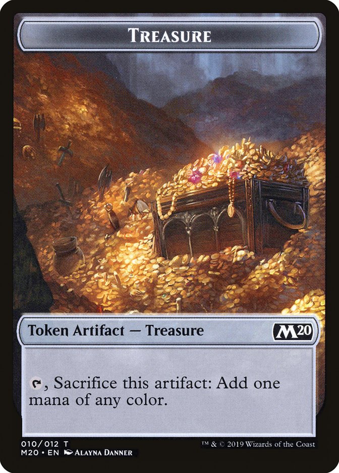 Treasure Token [Core Set 2020 Tokens] | GrognardGamesBatavia