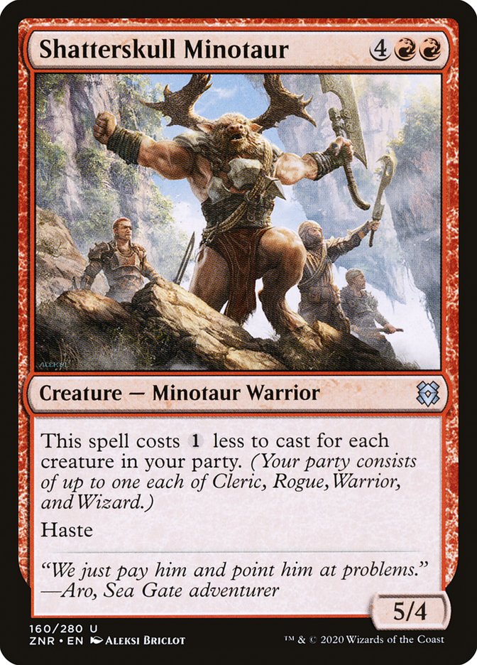 Shatterskull Minotaur [Zendikar Rising] | GrognardGamesBatavia