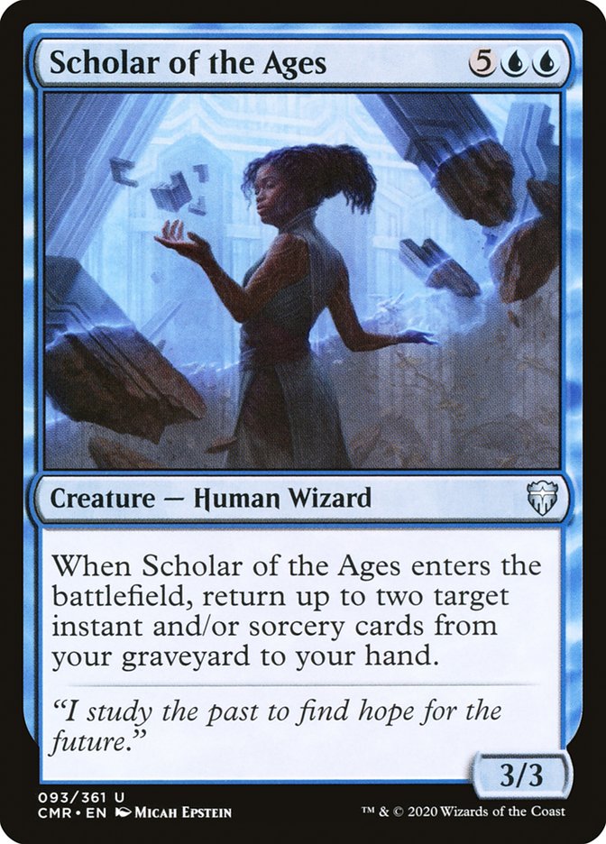 Scholar of the Ages [Commander Legends] | GrognardGamesBatavia