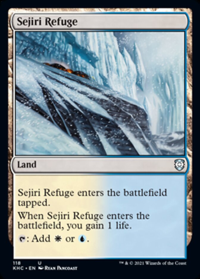 Sejiri Refuge [Kaldheim Commander] | GrognardGamesBatavia